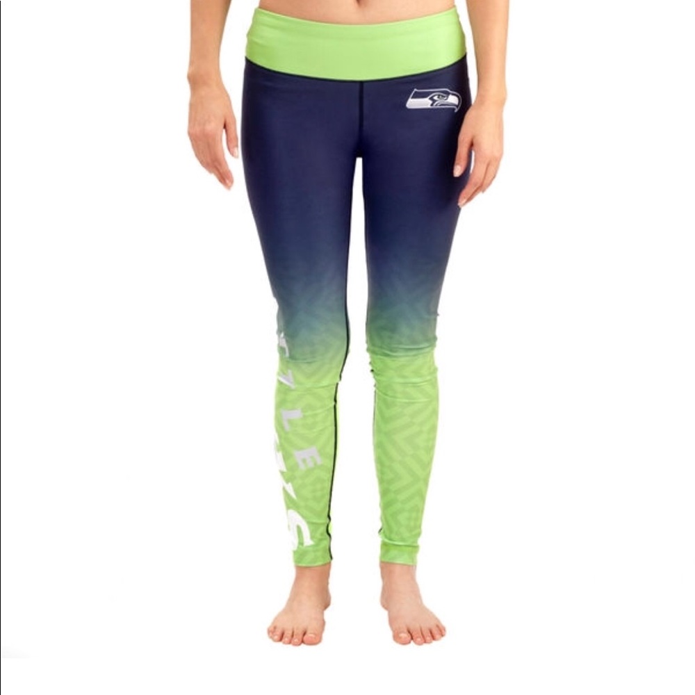 NFL Blue and Green Leggings